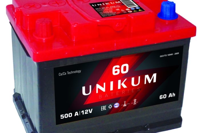 Аккумуляторная батарея UNIKUM 60Ah Прямая Полярность