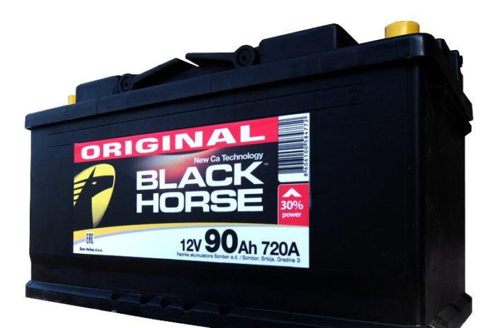 Аккумуляторная батарея Black Horse 90 Ah ОП