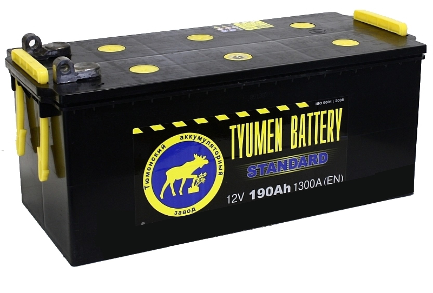  батарея TYUMEN battery STANDART 6СТ-190 L БОЛТ .