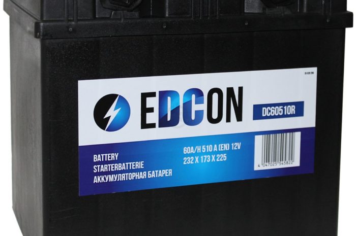 Аккумуляторная батарея EDCON 60 Ah (D47) (Завод BOSCH)