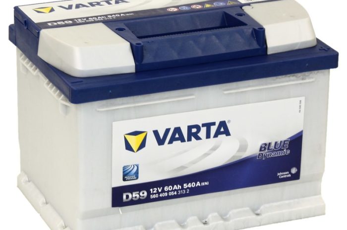 Аккумуляторная батарея VARTA BLUE dynamic D59 (560 409 054)