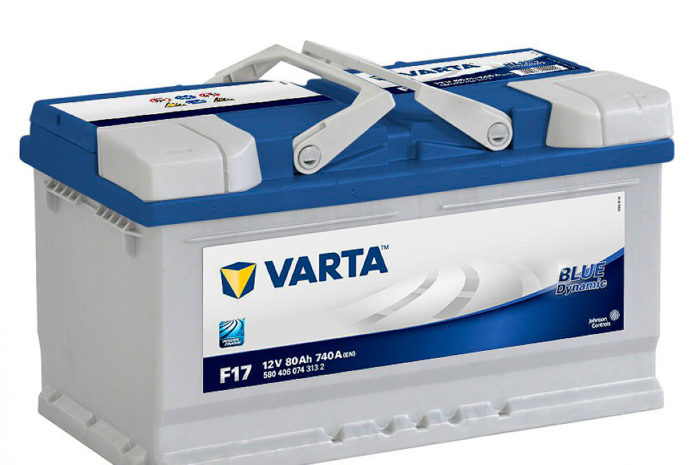 Аккумуляторная батарея VARTA BLUE dynamic F17 (580406074)