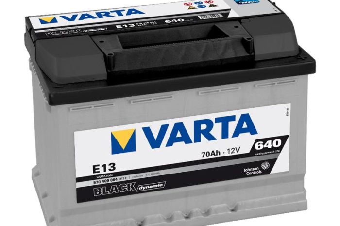 Аккумуляторная батарея VARTA BLACK dynamic E13 ( 570 409 063)