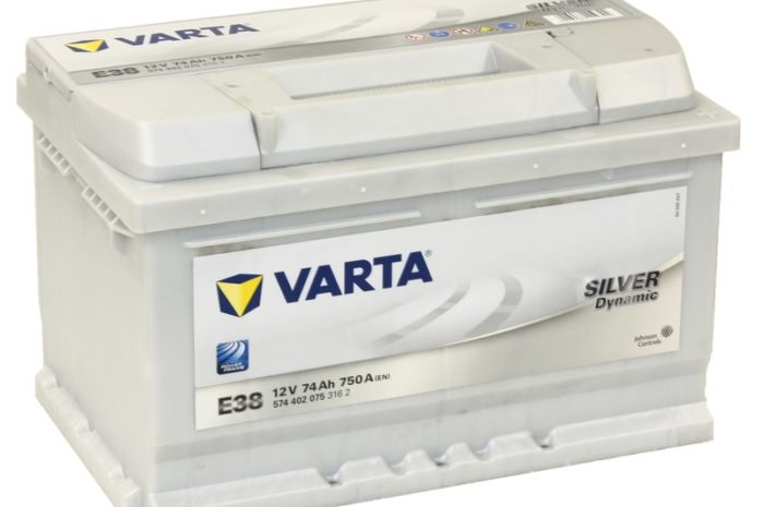 Аккумуляторная батарея VARTA SILVER dynamic E38 (низ.) (574402075)