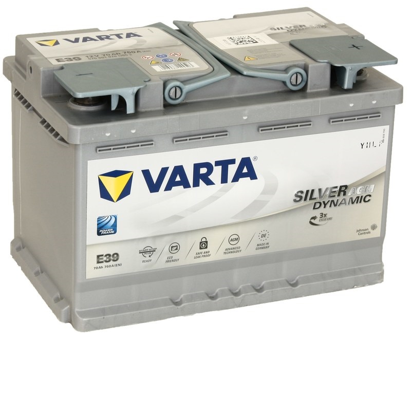 VARTA Silver Dynamic AGM 570 901 076 E39 купить АКБ серии в