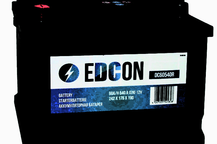 Аккумуляторная батарея EDCON 60 Ah (D24) (Завод BOSCH)