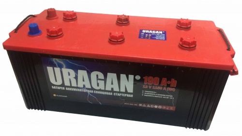 Аккумуляторная батарея URAGAN 190 Ah О.П