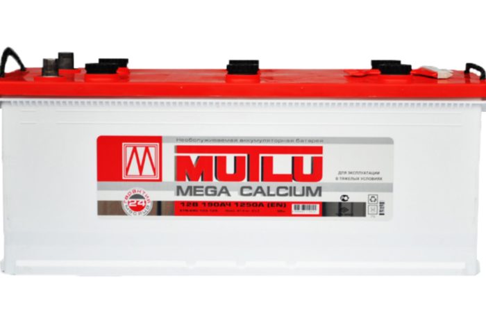 Аккумуляторная батарея Mutlu Mega Calcium 190 Ач ОП
