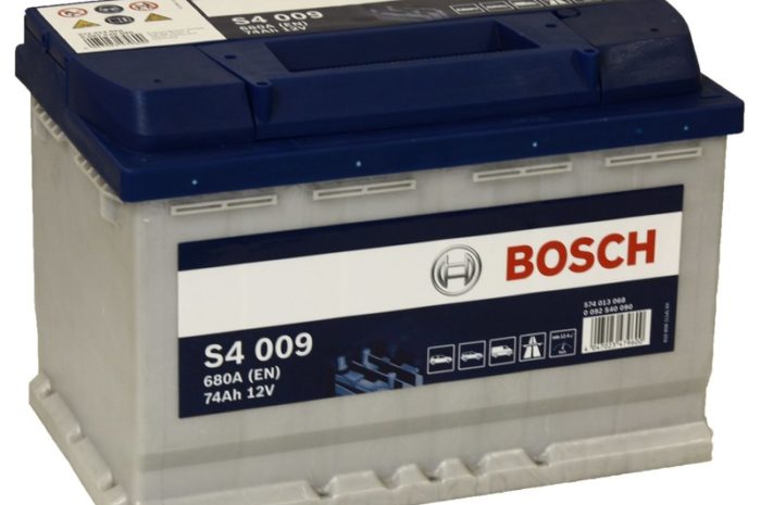 Аккумуляторная батарея BOSCH SILVER S4 009