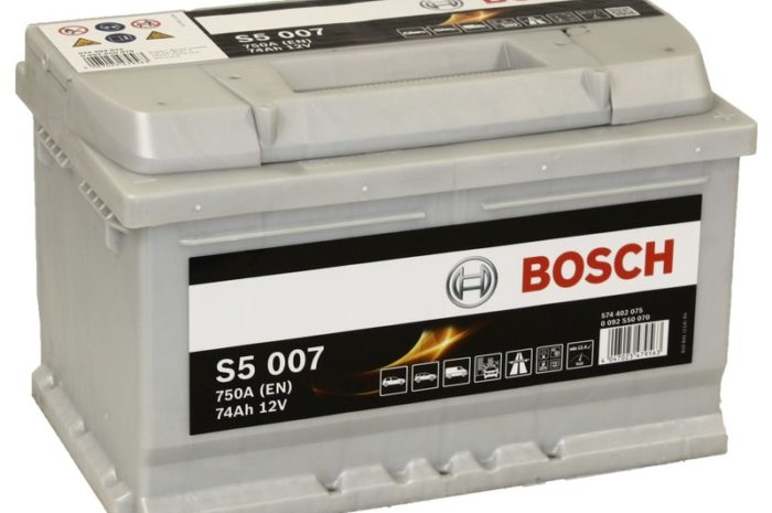 Аккумуляторная батарея BOSCH SILVER S5 007